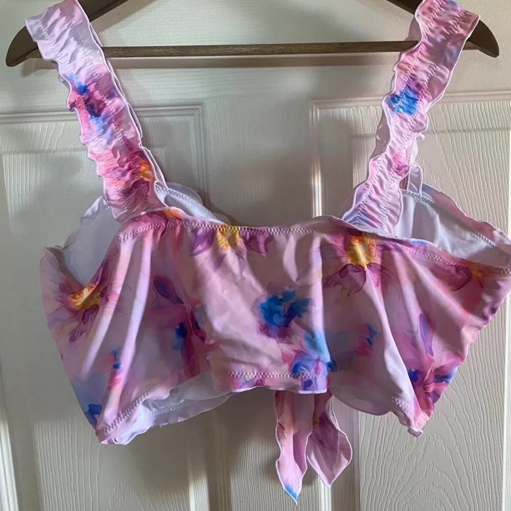 FRANKIES BIKINIS - Colby Watercolor Bikini Set